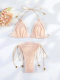 Vivian Triangle Bikini Set met Kantdetails