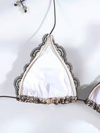Vivian Triangle Bikini Set met Kantdetails