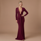 Lorena – V-neck Maxi Dress