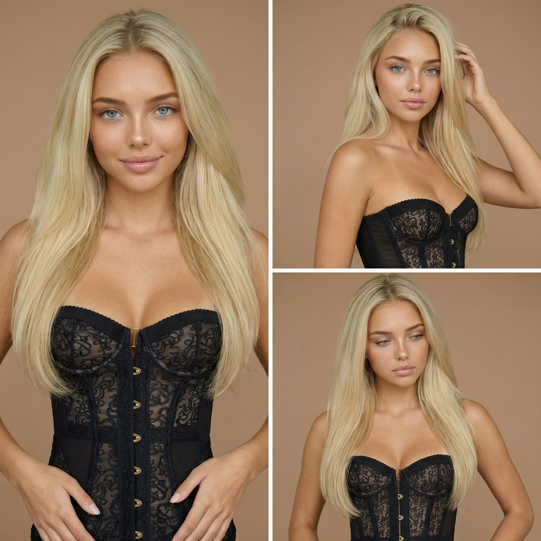 Amara - Lace Corset Top