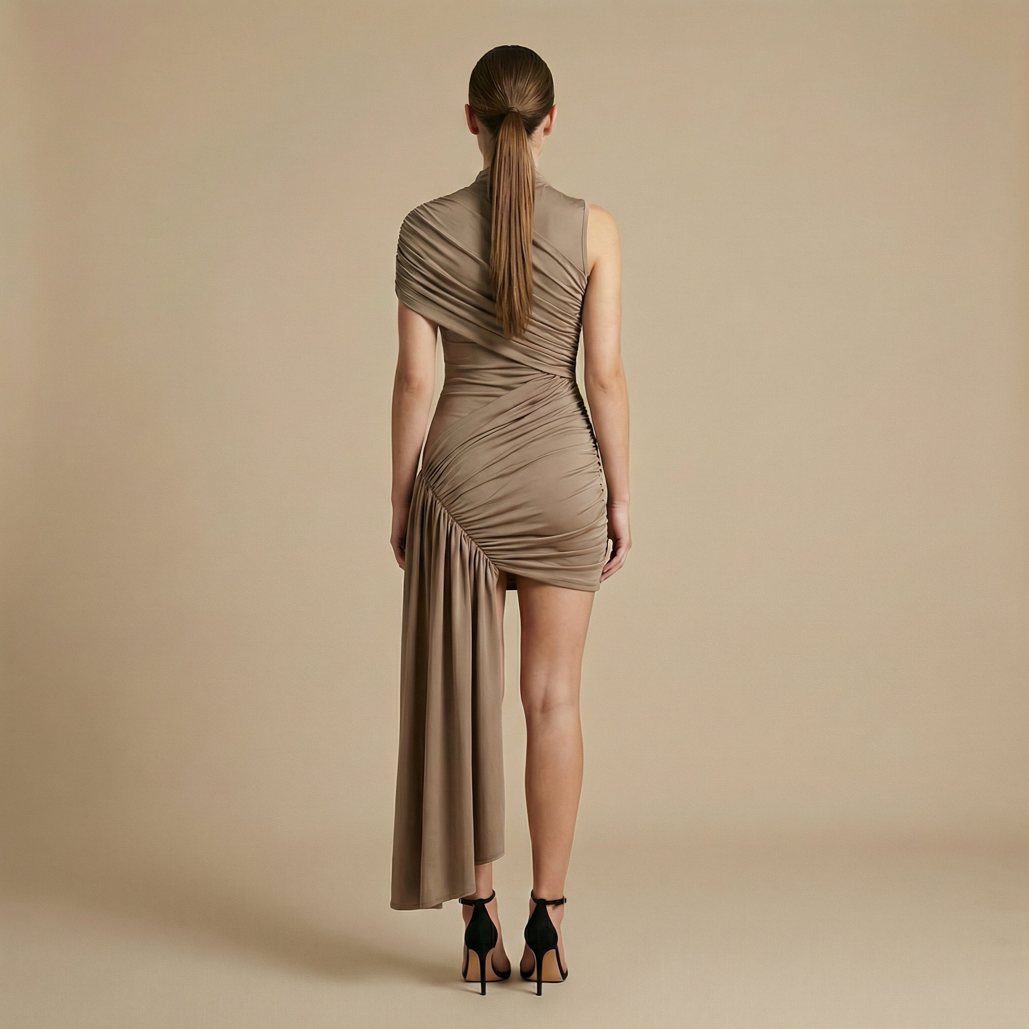 Mila - Draped Mini Dress