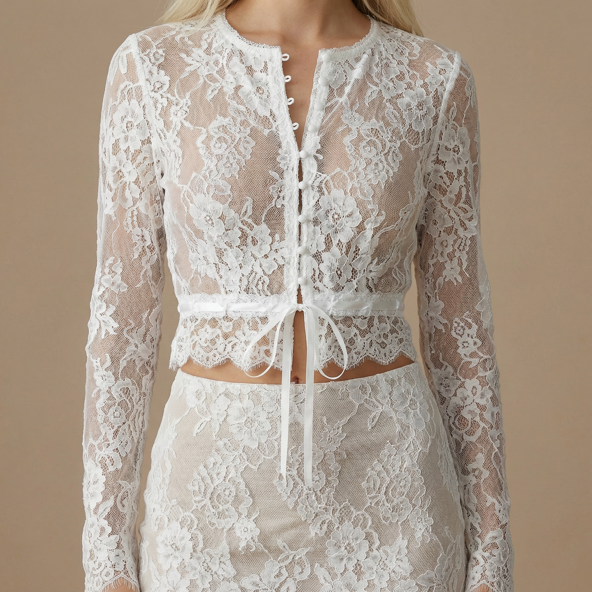 Nora – Lace Two Piece Set