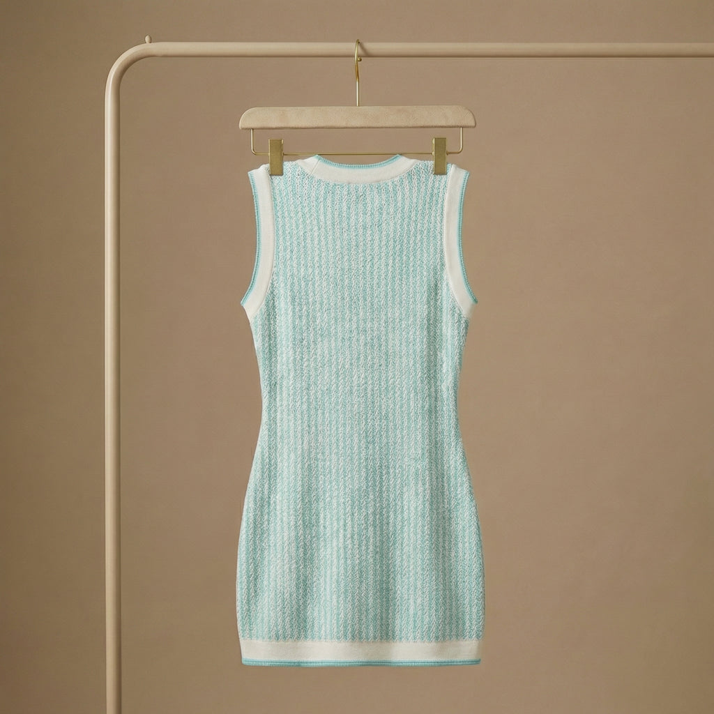 Blaire - Gebreide Mini Dress