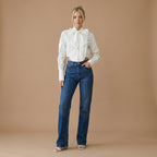 Luna - Elegenat Blouse With Bow detail