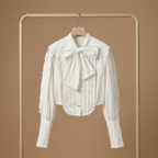 Luna - Elegenat Blouse With Bow detail