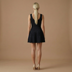 Layla - Gebreide A-lijn Mini Dress