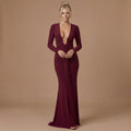 Lorena – V-neck Maxi Dress