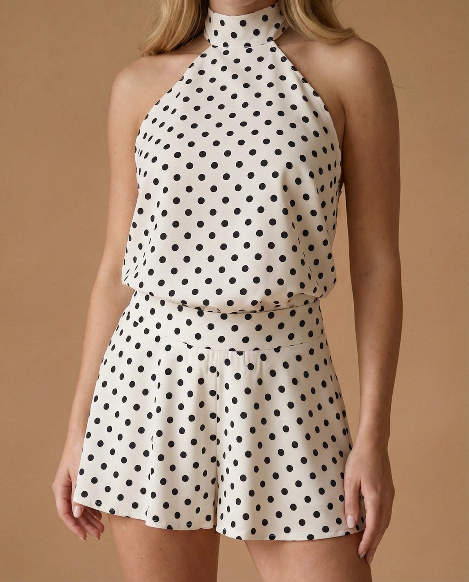 Polly - Polka Dot Mini Dress
