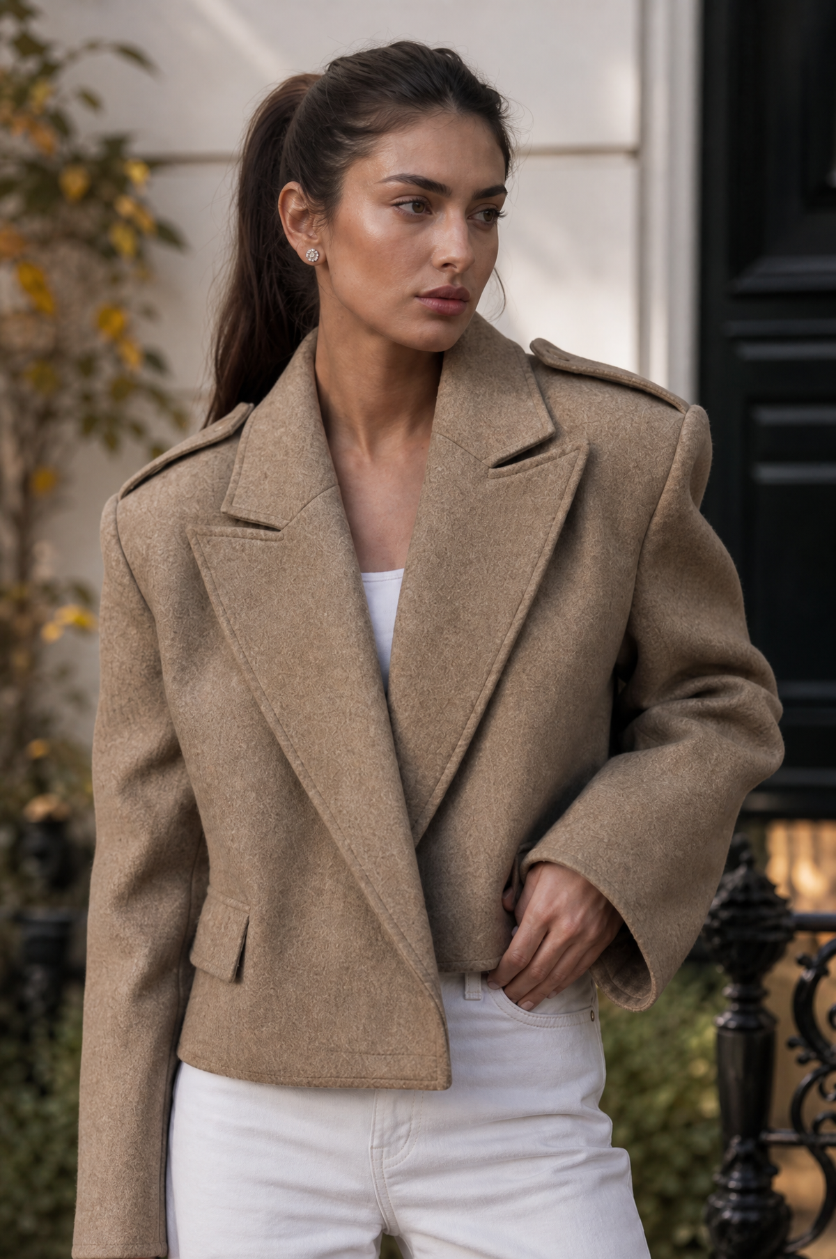Yasmin Wool Coat